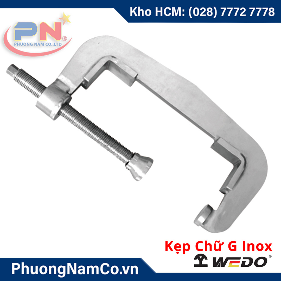 Kẹp Chữ G Inox