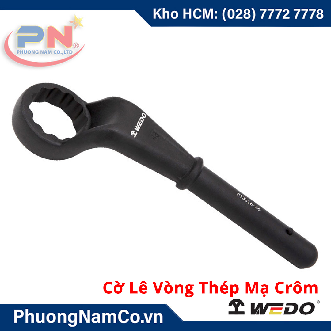 Cờ Lê Vòng Thép Mạ Crôm