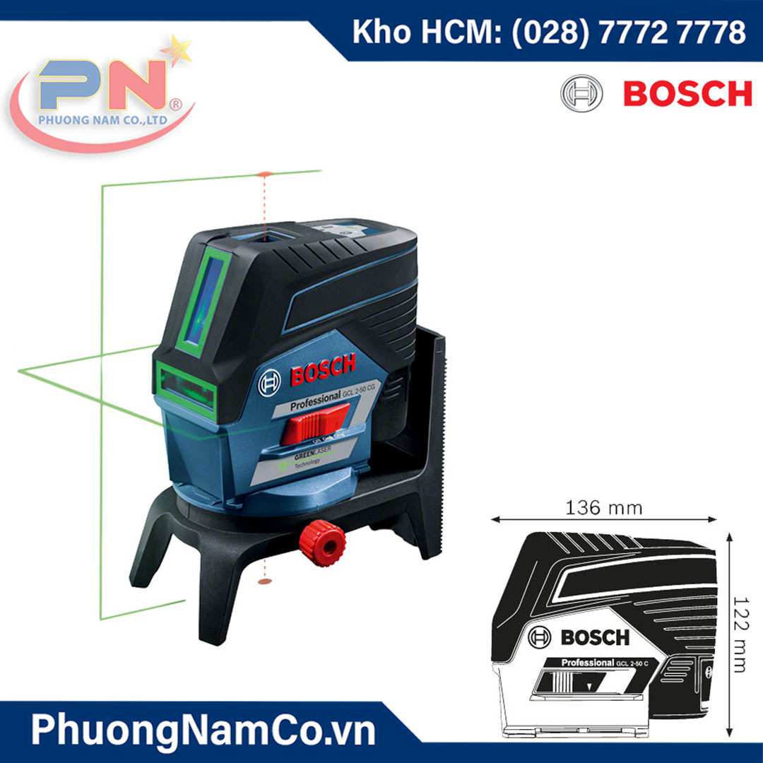 Máy Cân Mực Bosch GCL 2-50 CG