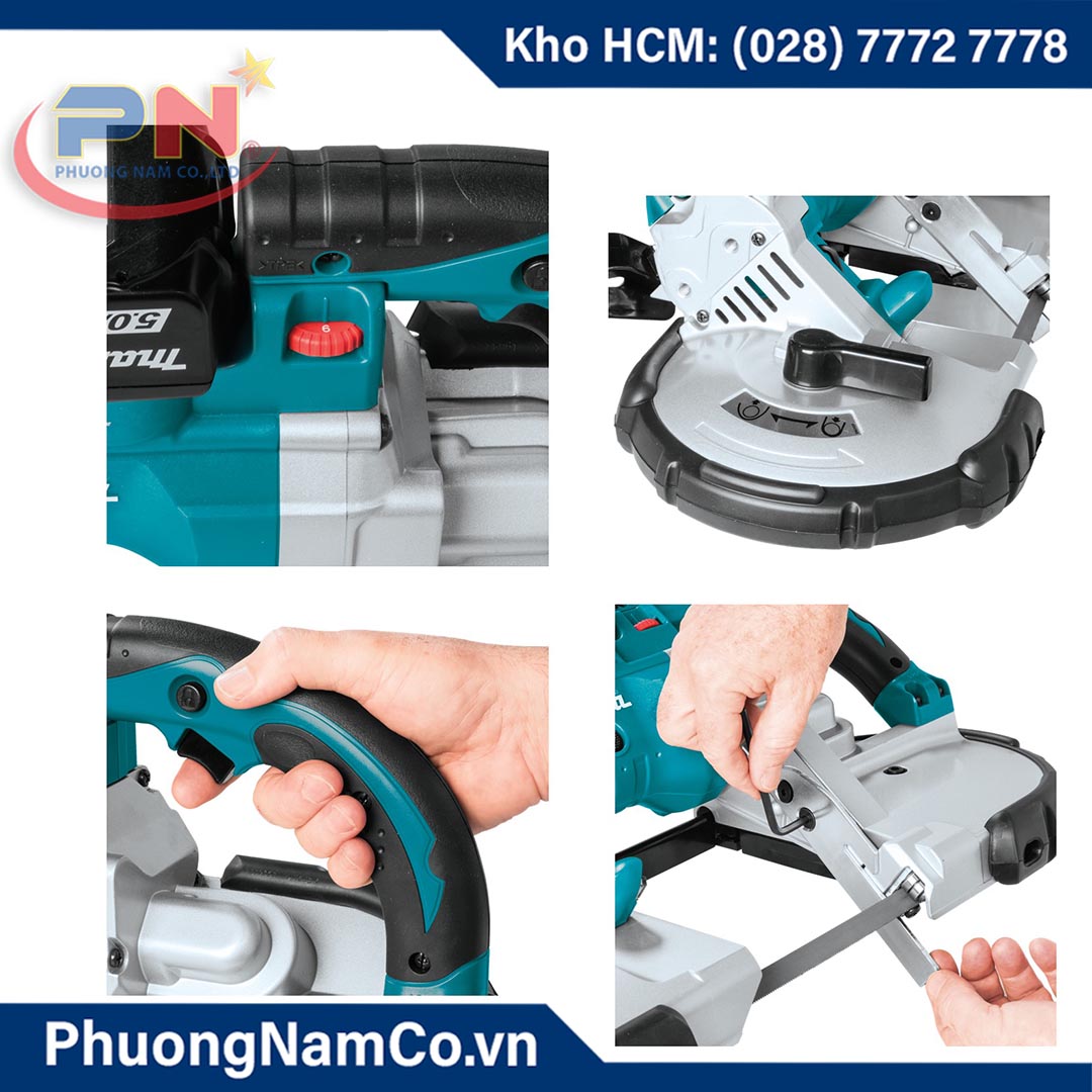 Máy Cưa Vòng Dùng Pin(120x120mm)(18V) Makita DPB180RFE