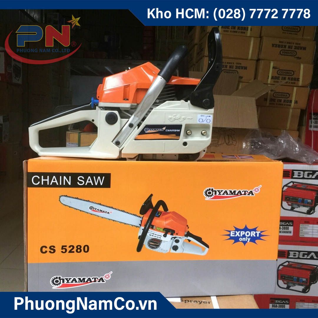 Máy Cưa Xích Chạy Xăng Yamata CS5280