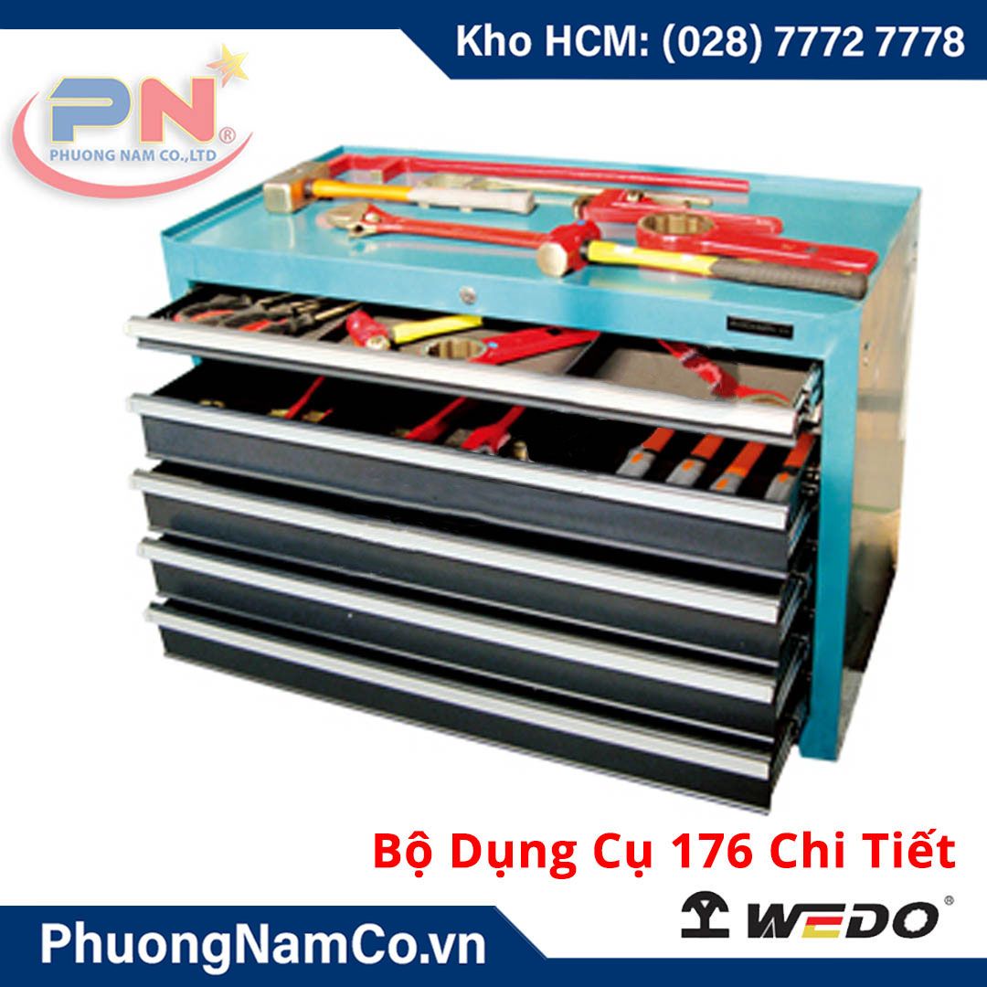 Bộ Dụng Cụ 176 Chi Tiết Chống Cháy Nổ