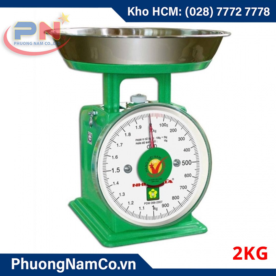 Cân Đồng Hồ Nhơn Hòa 2-60kg