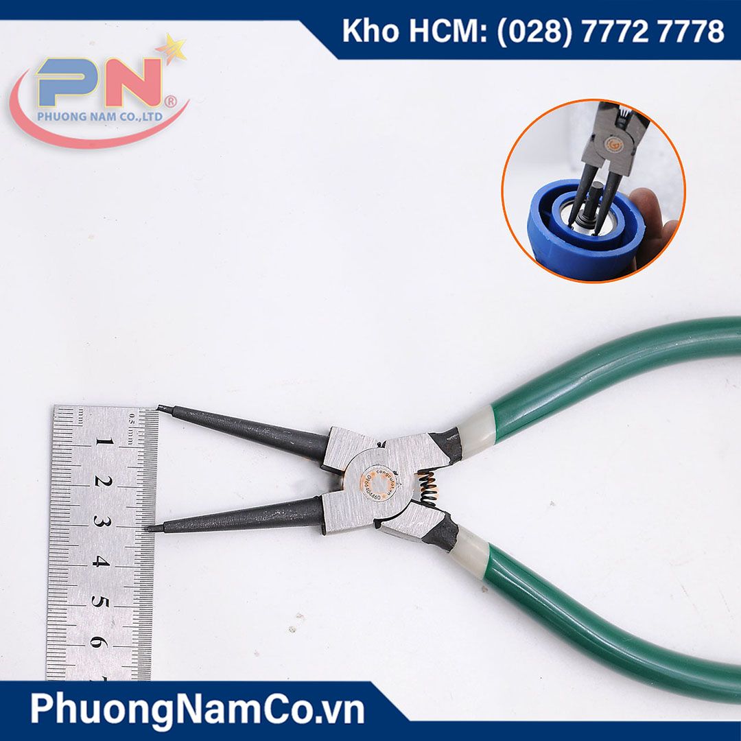 Kìm Phe Thẳng BERRYLION 7''175mm (Bóp Vào) No.014501175