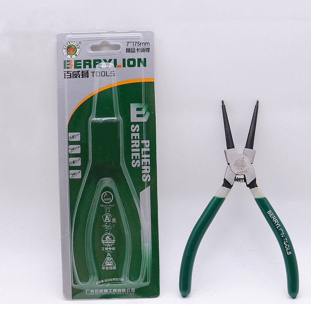 Kìm Phe Thẳng BERRYLION 7''175mm (Bóp Vào) No.014501175