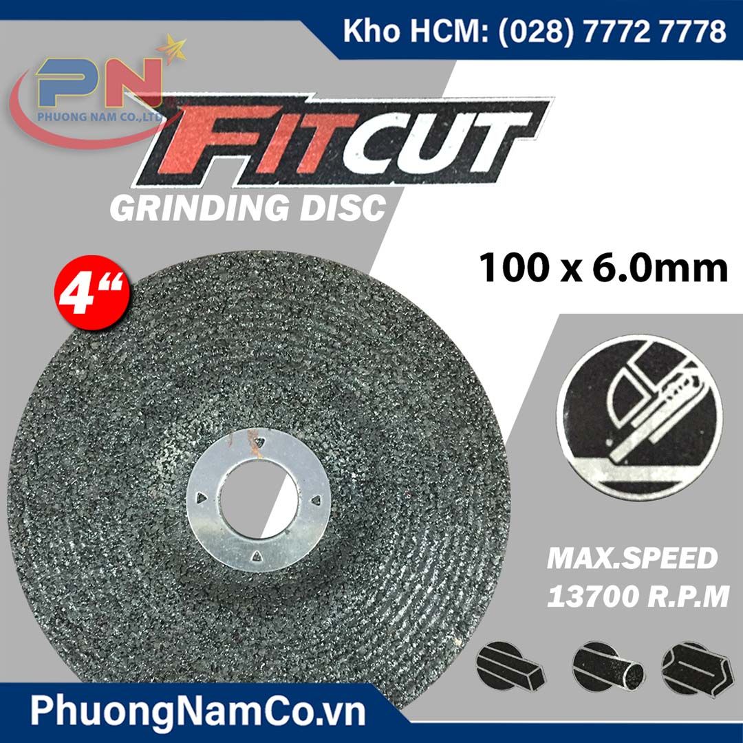 Đá Mài Xanh Fitcut D100X6mm