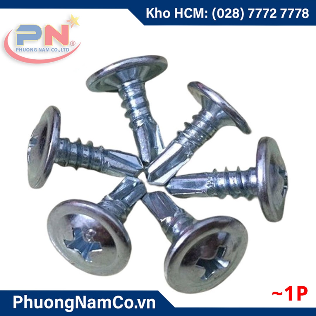 Vít tự khoan đầu dù 1P&1.3P