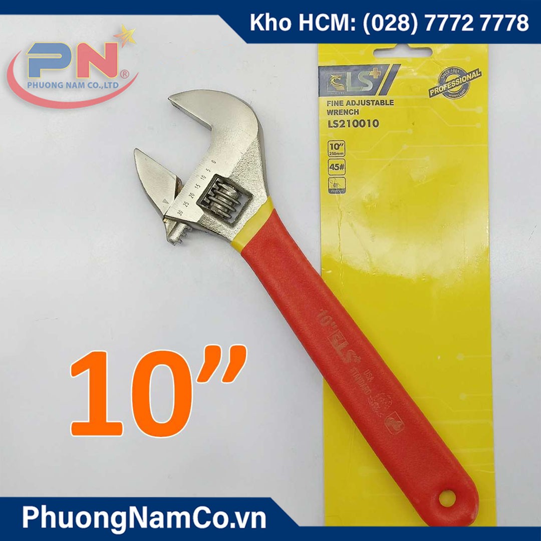 Mỏ Lết Bọc Nhựa Cách Điện Ls+ 10''/200Mm