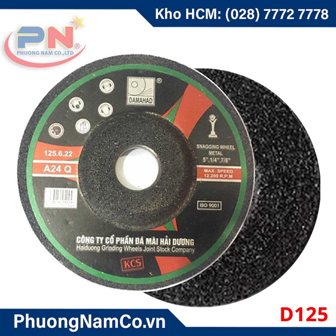 Đá mài Bavia Hải Dương D125 (đen)