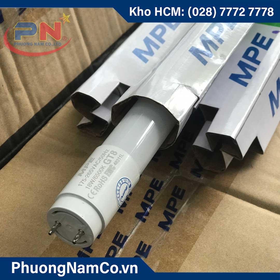 Bóng Đèn LED Tube Thủy Tinh T8 MPE 1m2