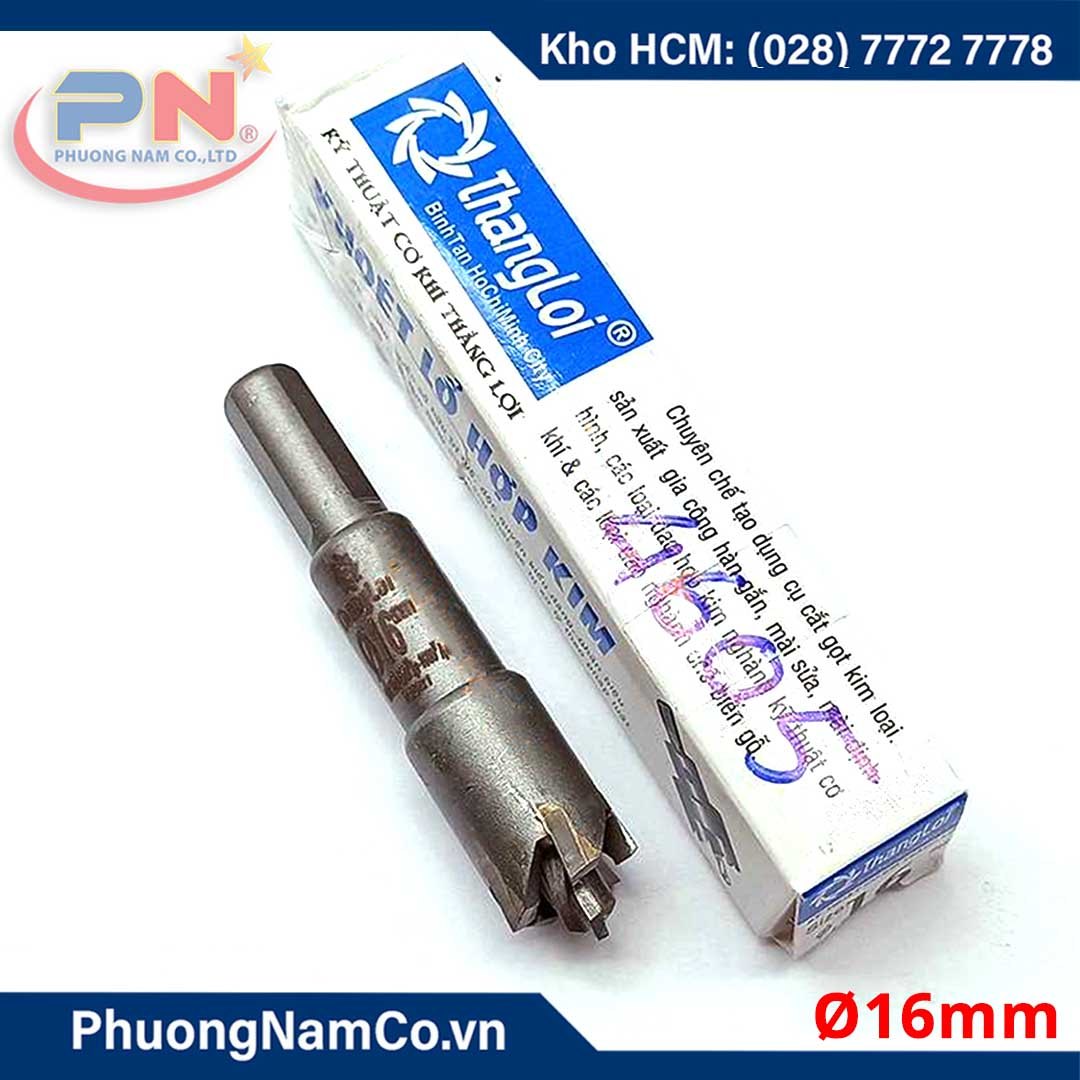 Mũi Khoét Hợp Kim Thắng Lợi Phi 16