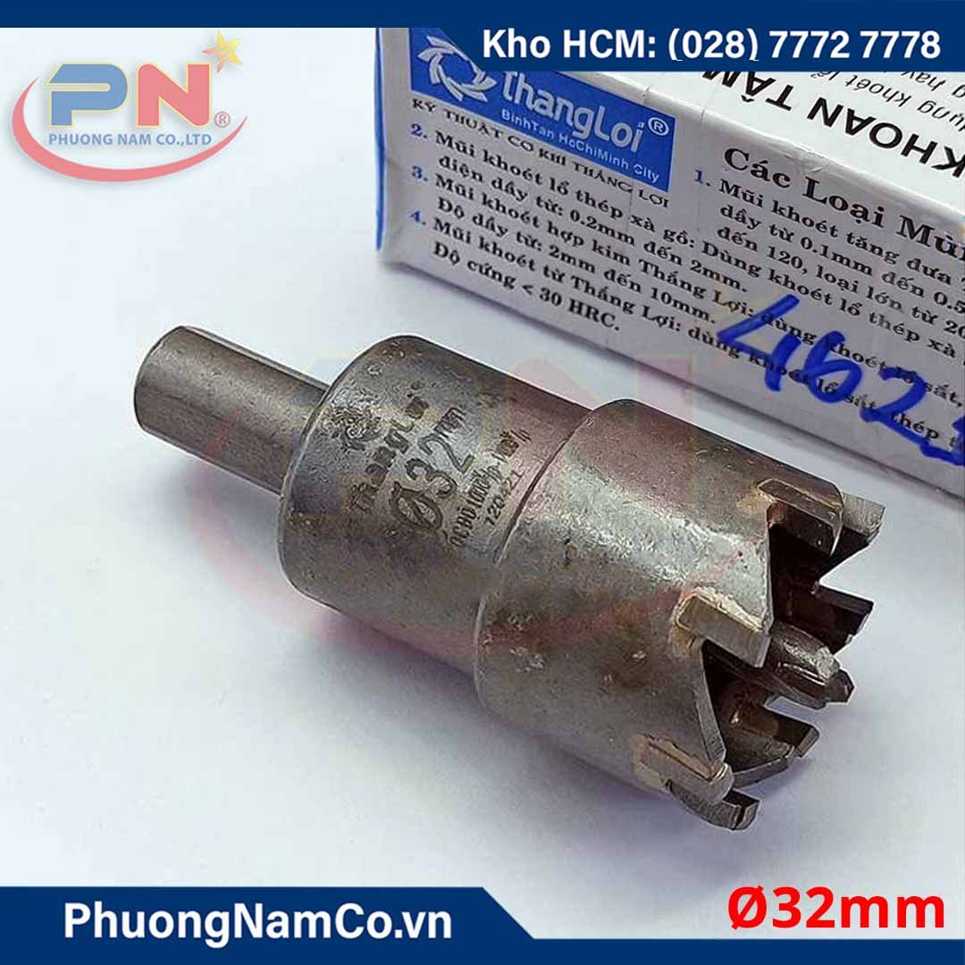 Mũi Khoét Hợp Kim Thắng Lợi Phi 32