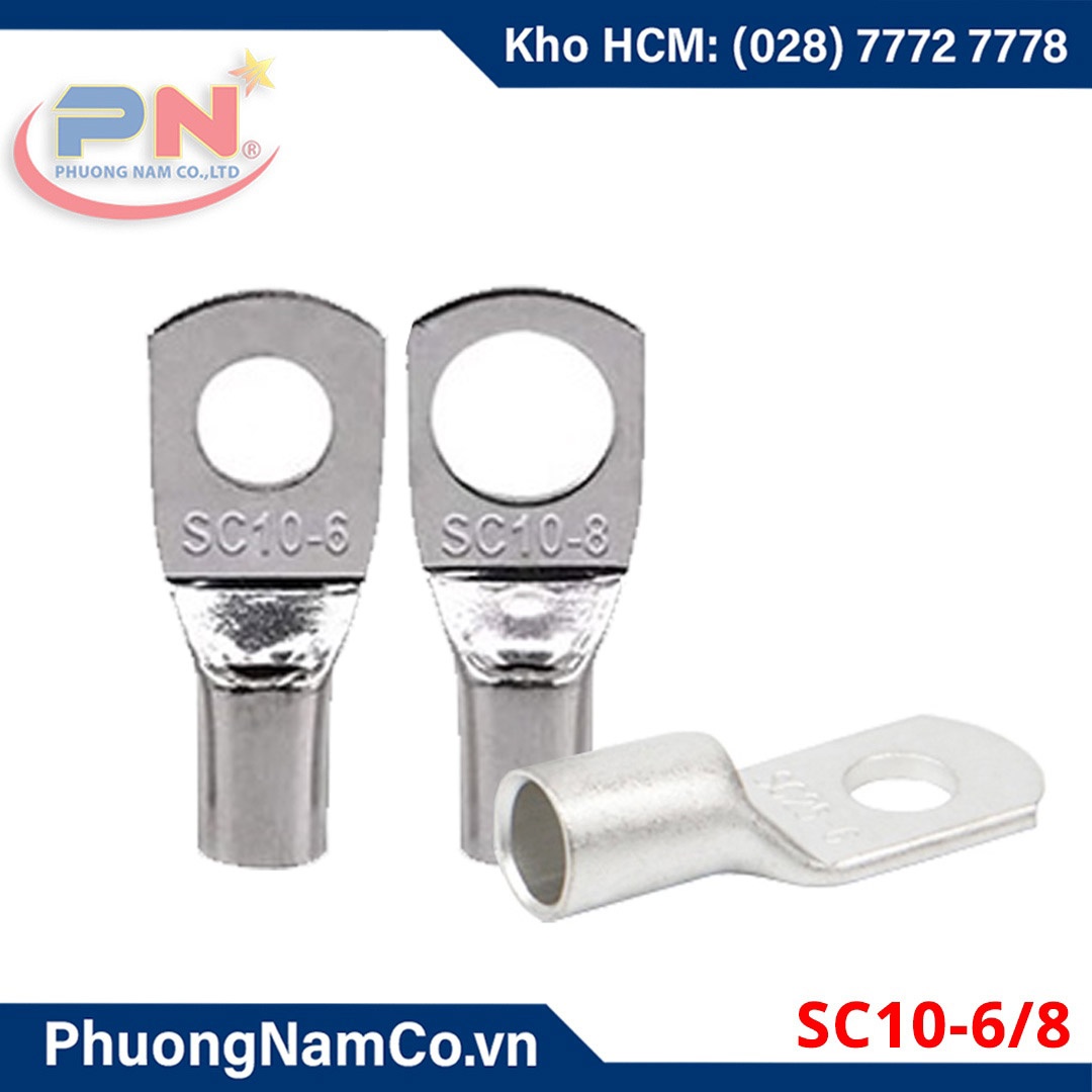 Đầu Cos Đồng SC10 Mạ Xi