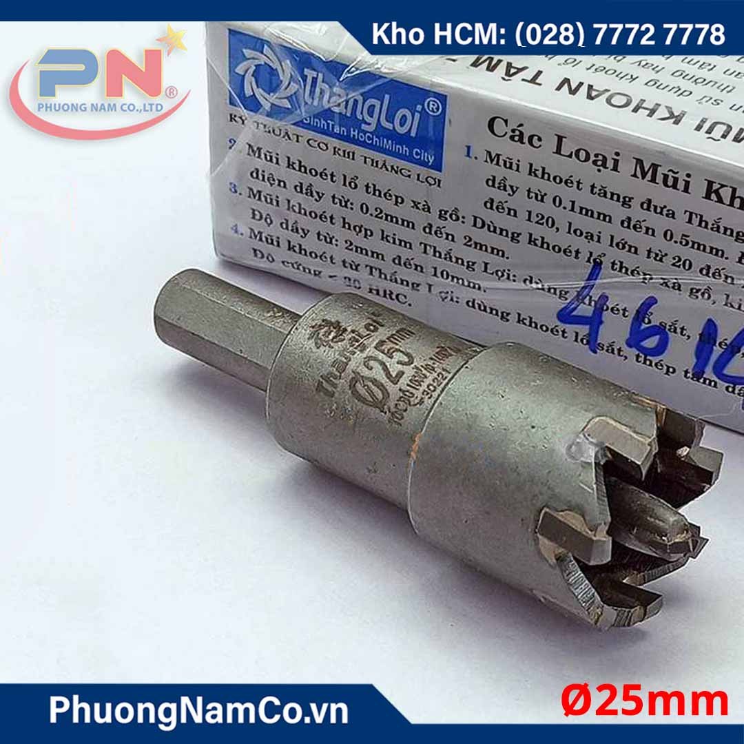 Mũi Khoét Hợp Kim Thắng Lợi Phi 25