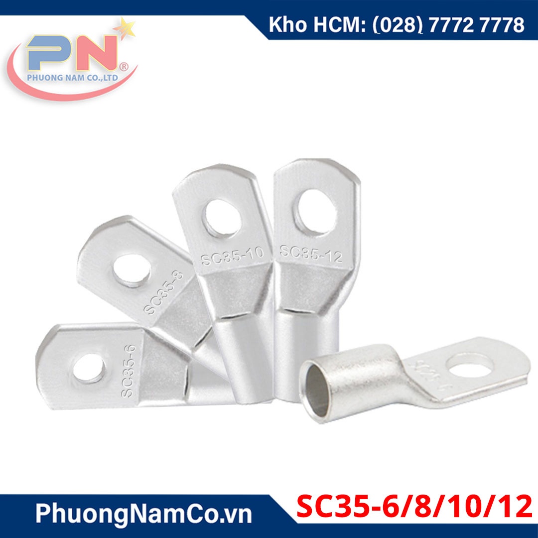 Đầu Cos Đồng SC35 Mạ Xi