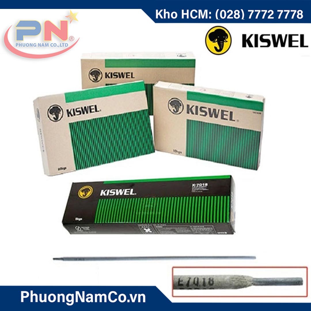 Que Hàn Chịu Lực 7016 3.2mm Kiswel