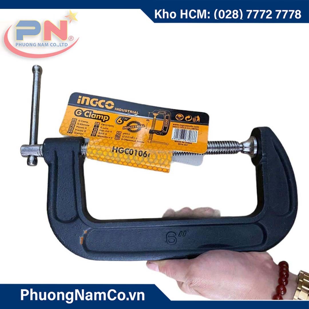 Bộ Cảo chữ C INGCO HGC0106 150mm