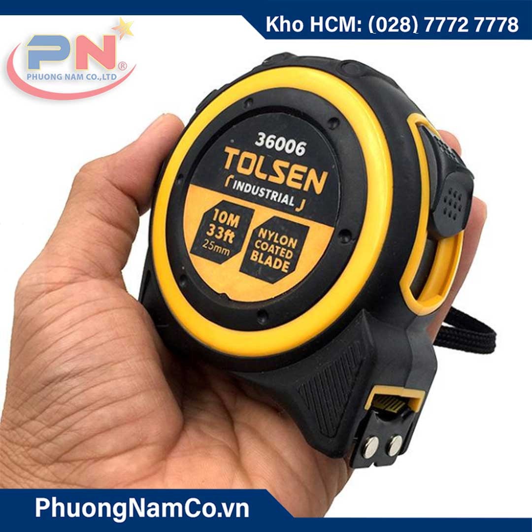 Thước Cuộn Công Nghiệp 10m/25m Tolsen 36006