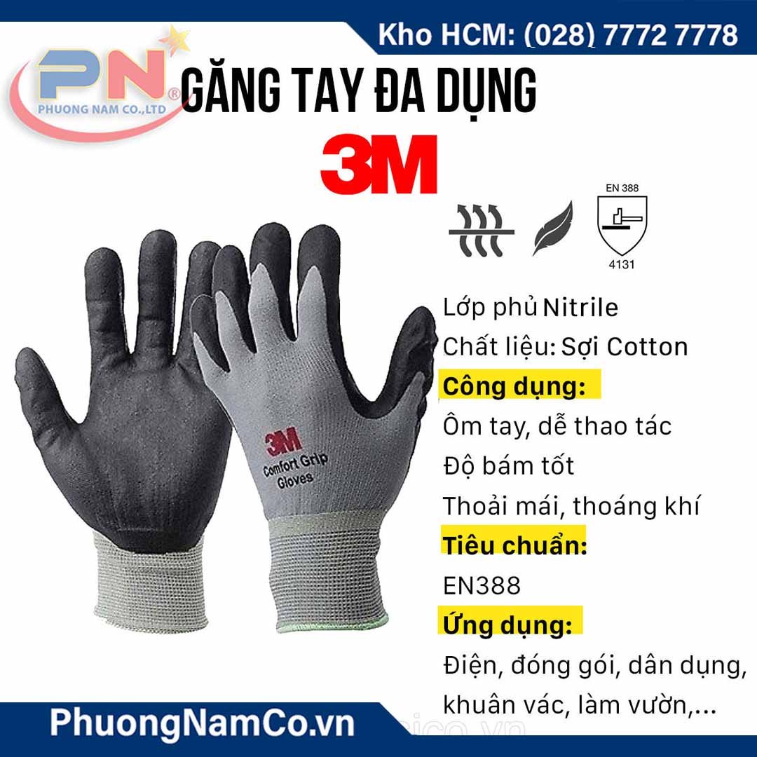 Găng Tay Đa Dụng 3M Size L