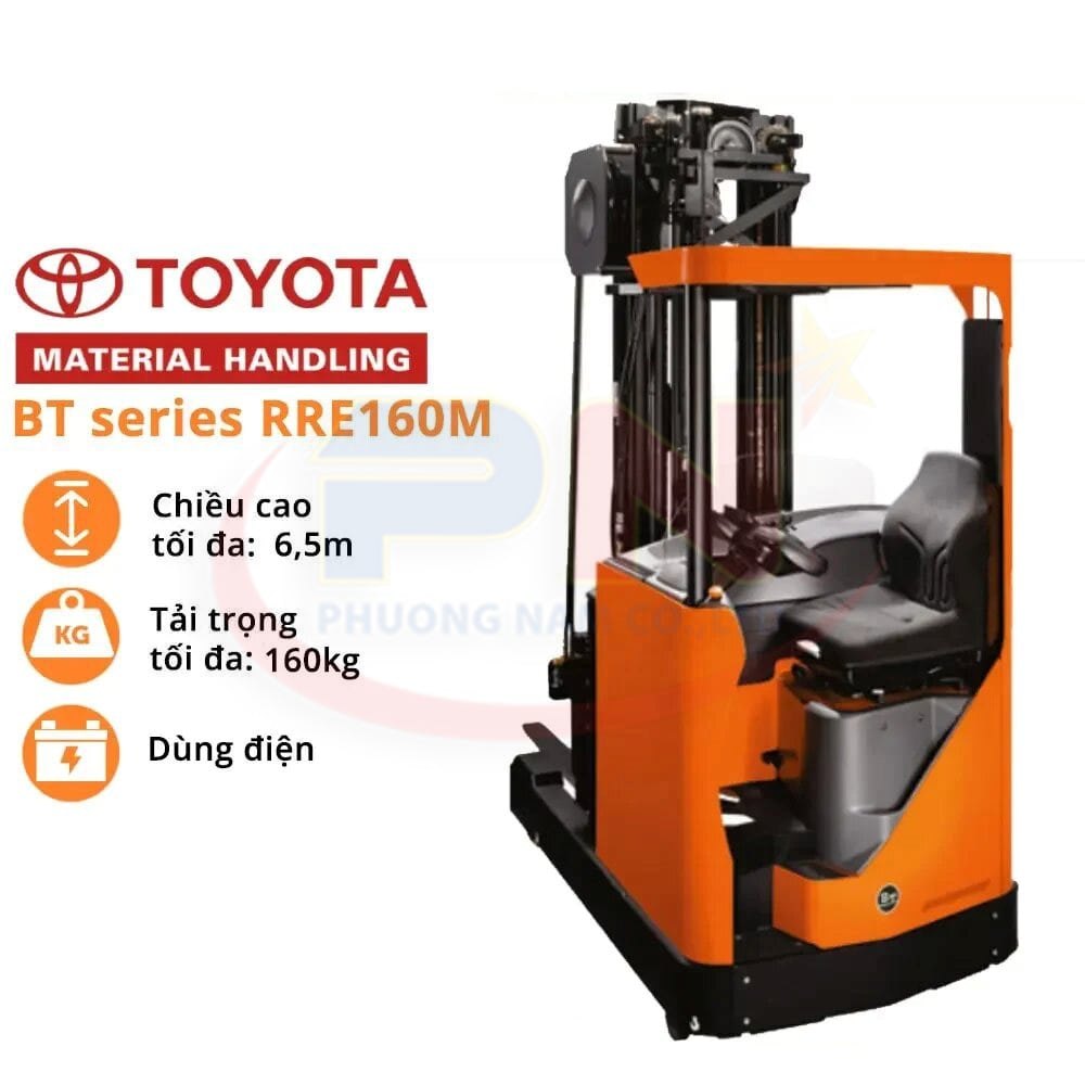 Cho Thuê Xe Nâng Điện Ngồi Lái 1,6 Tấn BT RRE 160E