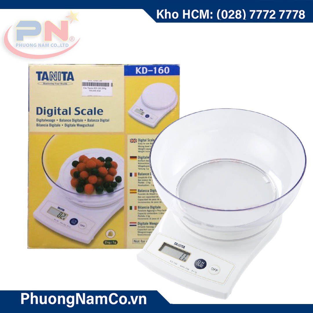 Cân Điện Tử Tanita 2kg KD-160