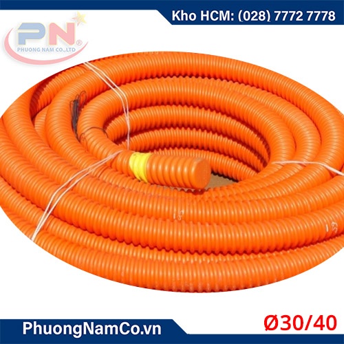 Ống Nhựa Xoắn HDPE Φ 30/40