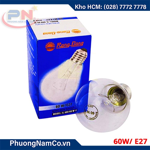 Bóng đèn sợi đốt Rạng Đông 60W