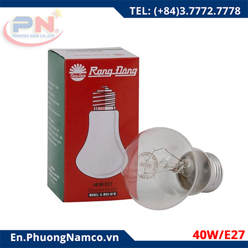 Bóng đèn sợi đốt Rạng Đông 40W