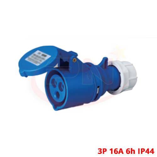 Ổ cắm công nghiệp MPE 16A/6h/3P-IP44