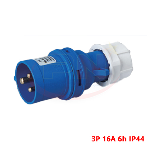 Phích cắm công nghiệp MPE 16A/6h/3P-IP44