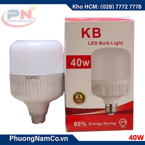 Bóng đèn Led trụ KB 40W