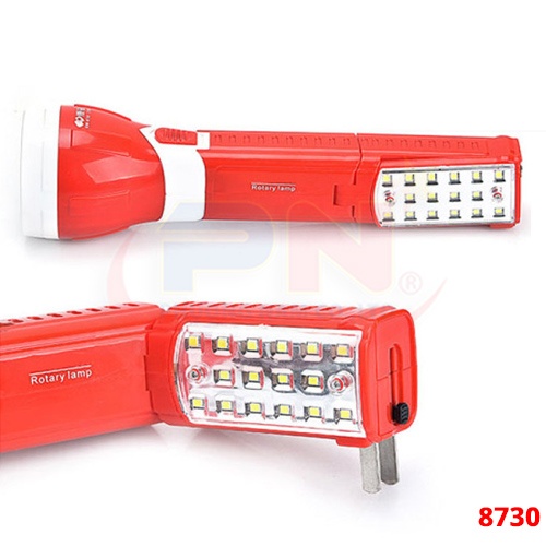 Đèn pin led 2 đầu 8730