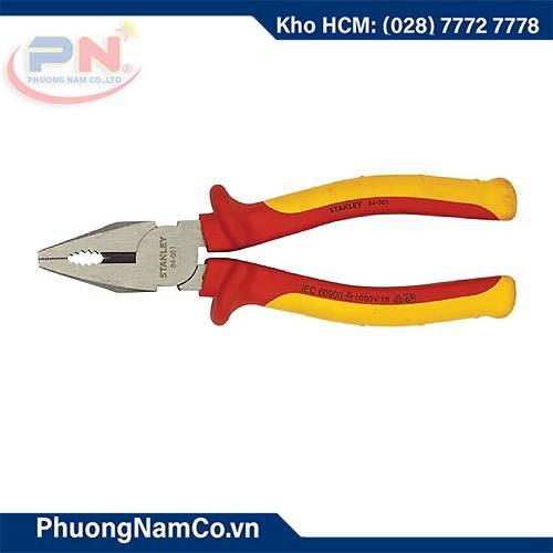 Kìm Điện Chuyên Dùng Cao Cấp 7 Inch Stanley 84-001 (1000v-180mm)