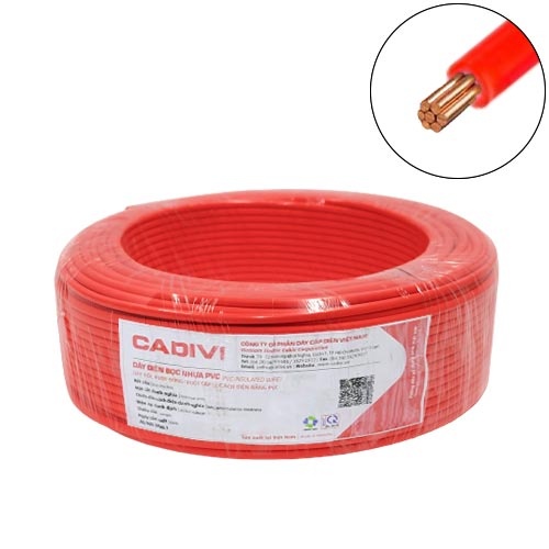 Dây Điện CADIVI Mềm CV-2.5 - 0.6/1kV