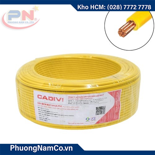 Dây Điện CADIVI Mềm CV-1.0- 0.6/1kV