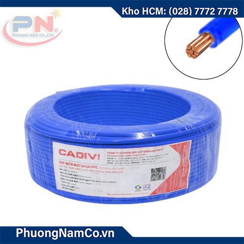 Dây Điện CADIVI Mềm CV-1.5 - 0.6/1kV