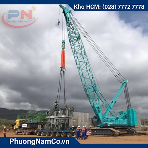 Cho Thuê Xe Cẩu Bánh Xích 250 Tấn Kobelco 7250