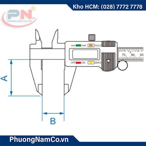 Thước Kẹp Điện Tử 150mm Kingtony 77141-06