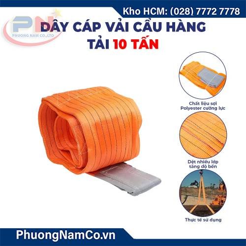 Dây Đai Nâng Hàng 10 Tấn