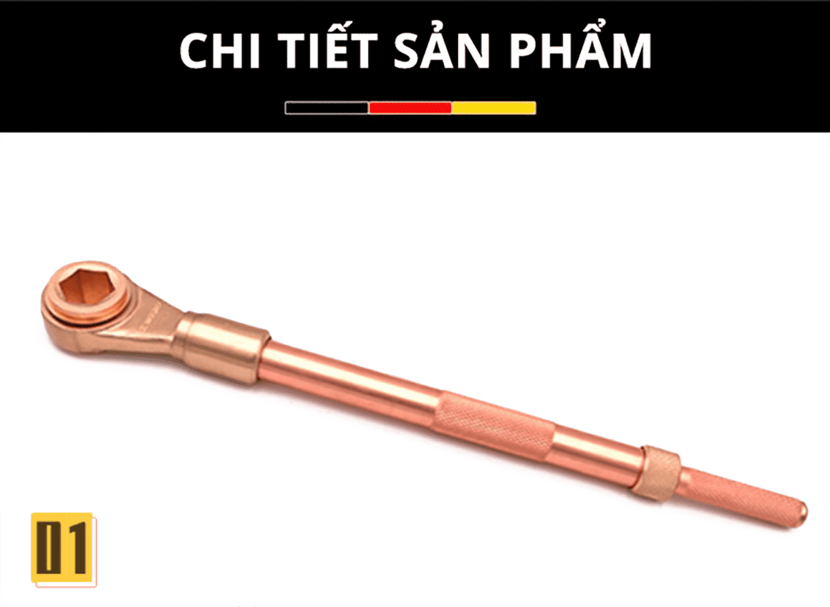 Tay vặn siết lực chống cháy nổ WEDO Be-Cu