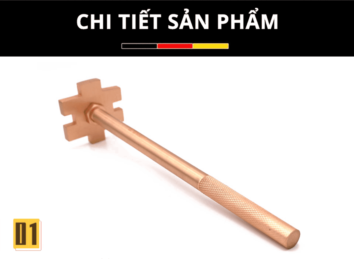 Dụng cụ mở nắp thùng phuy chống cháy nổ WEDO Be-Cu