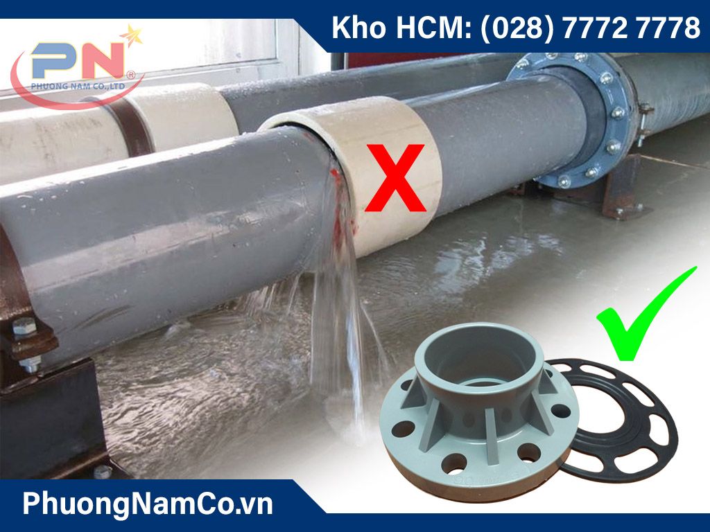 mặt bích nhựa PVC phi 90