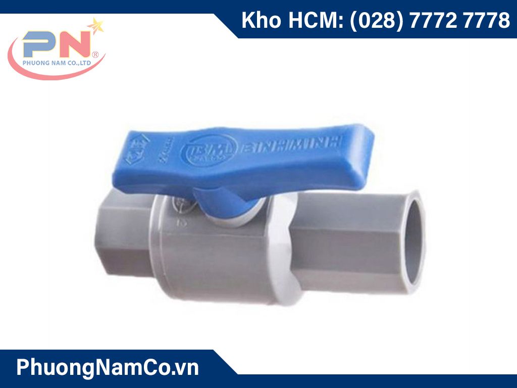 van nước PVC Bình Minh phi 42 giao hàng nhanh