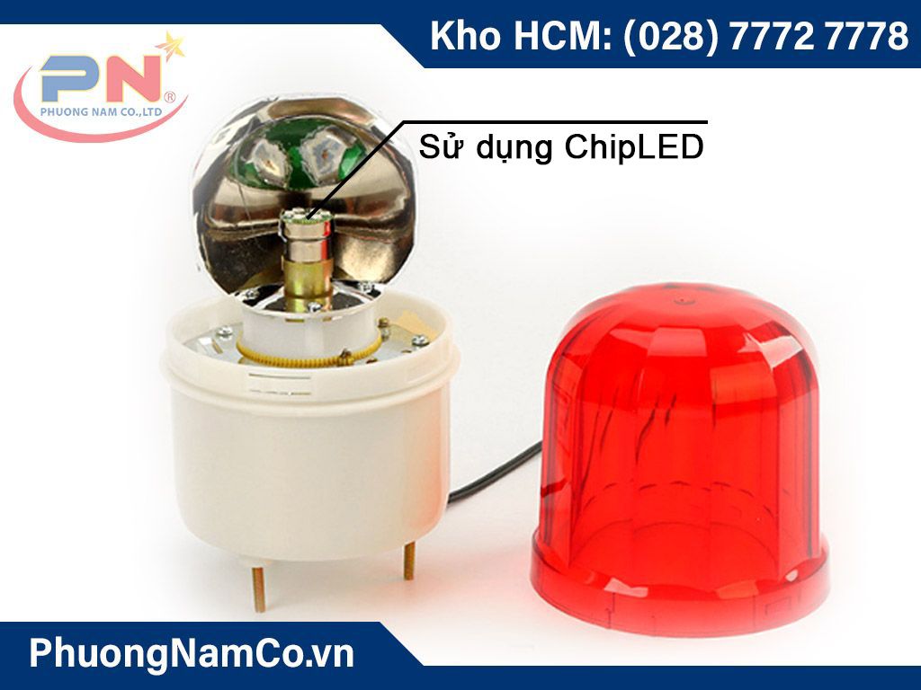 Đặc điểm chip led của đèn cảnh báo quay điện lte-1101l