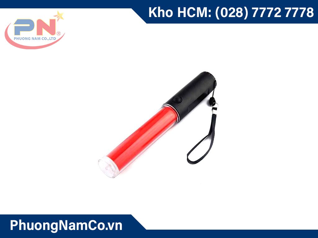 Gậy đèn chỉ huy 26cm dùng pin