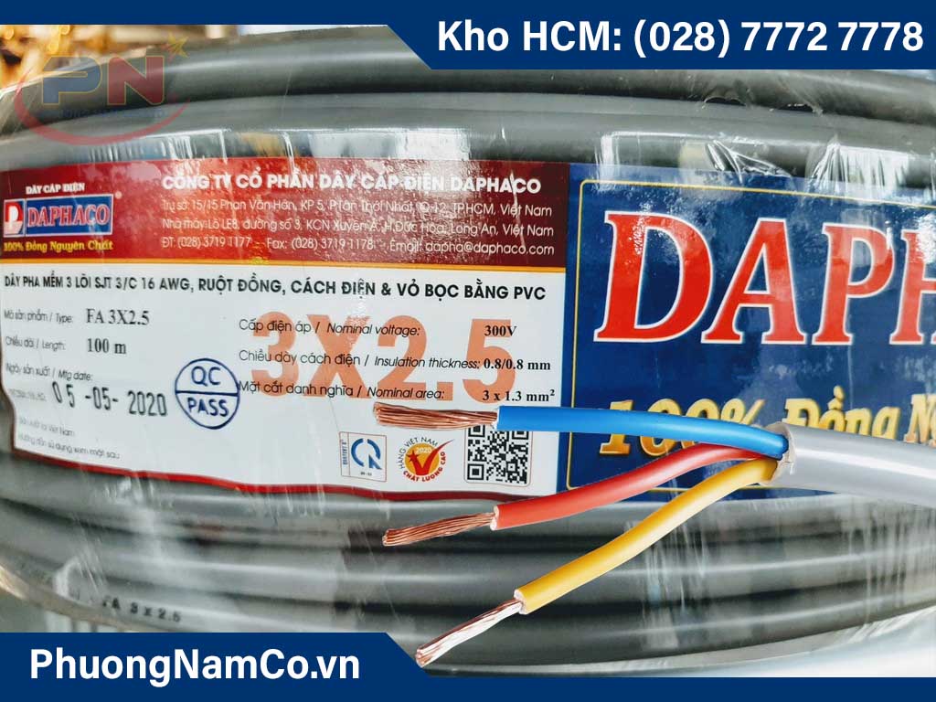 day-dien-daphaco-xam-tron-3x2.5-chinh-hang