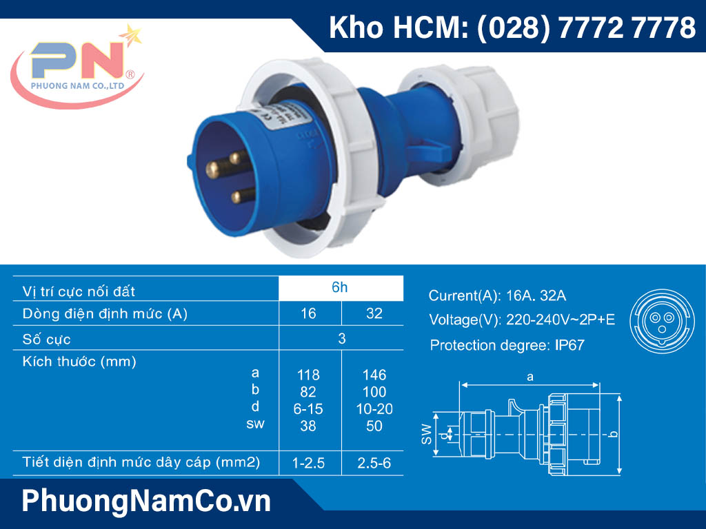 phich-cam-cong-nghiep-bat-tuong-16A-IP67-chinh-hang-MPE