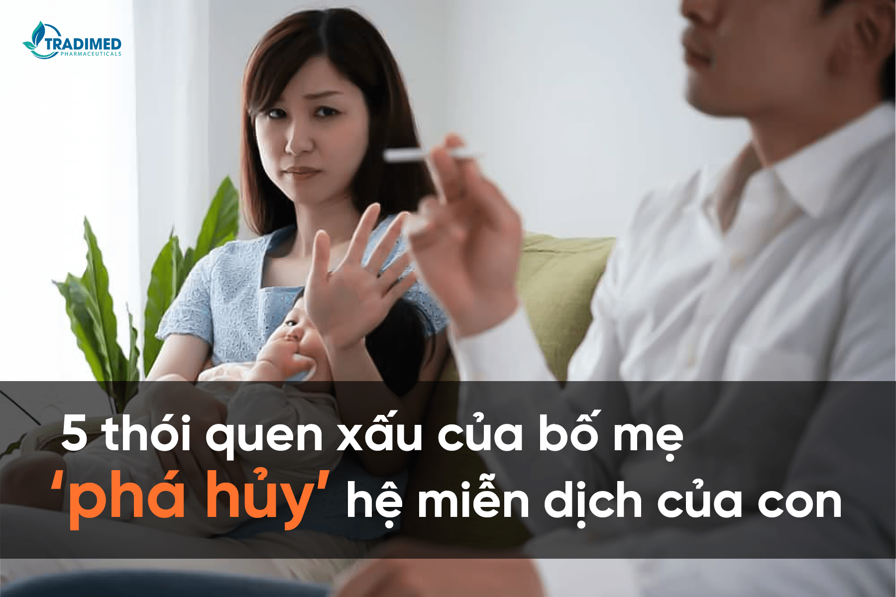 5 thói quen xấu của bố mẹ 