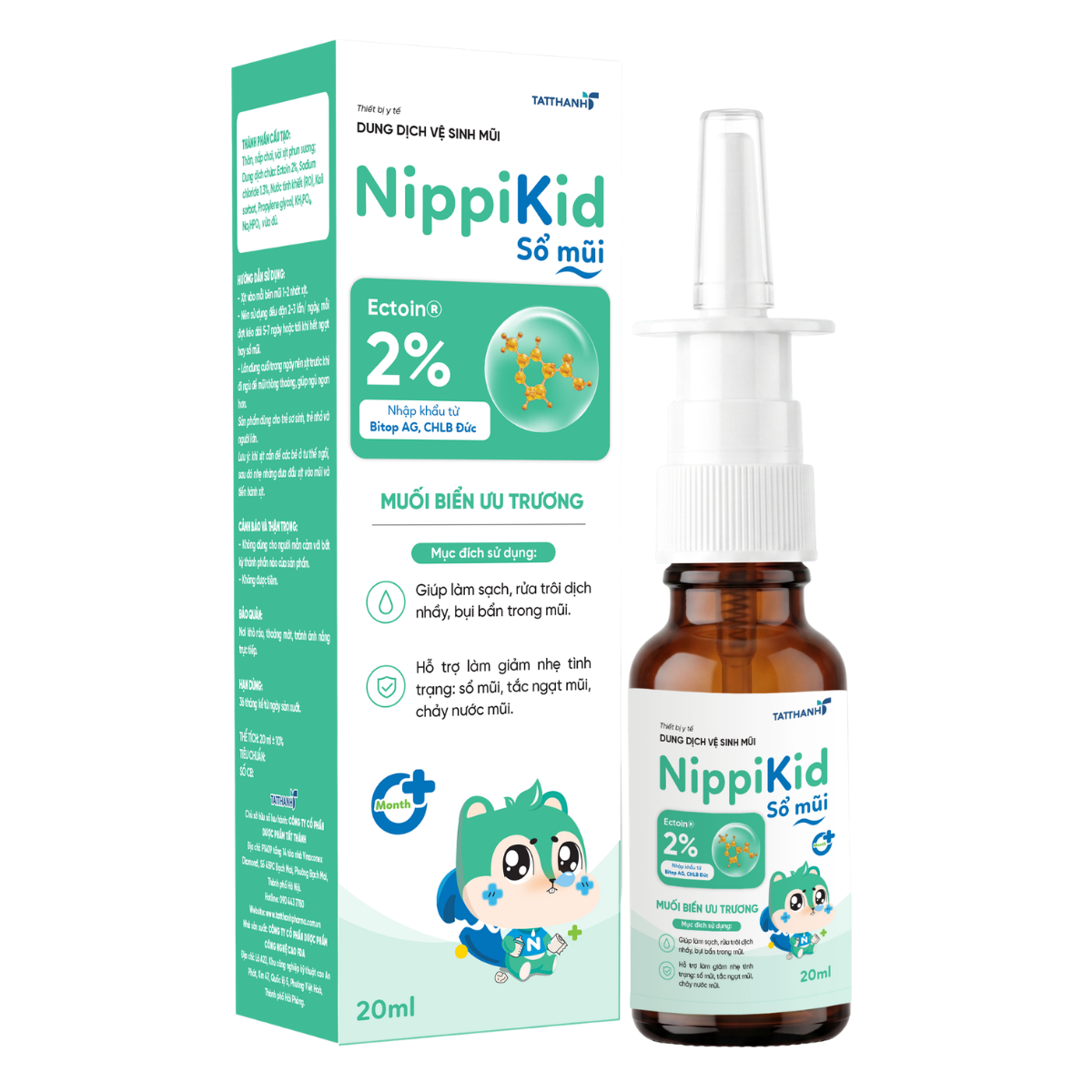 Xịt Mũi NippiKid Sổ Mũi