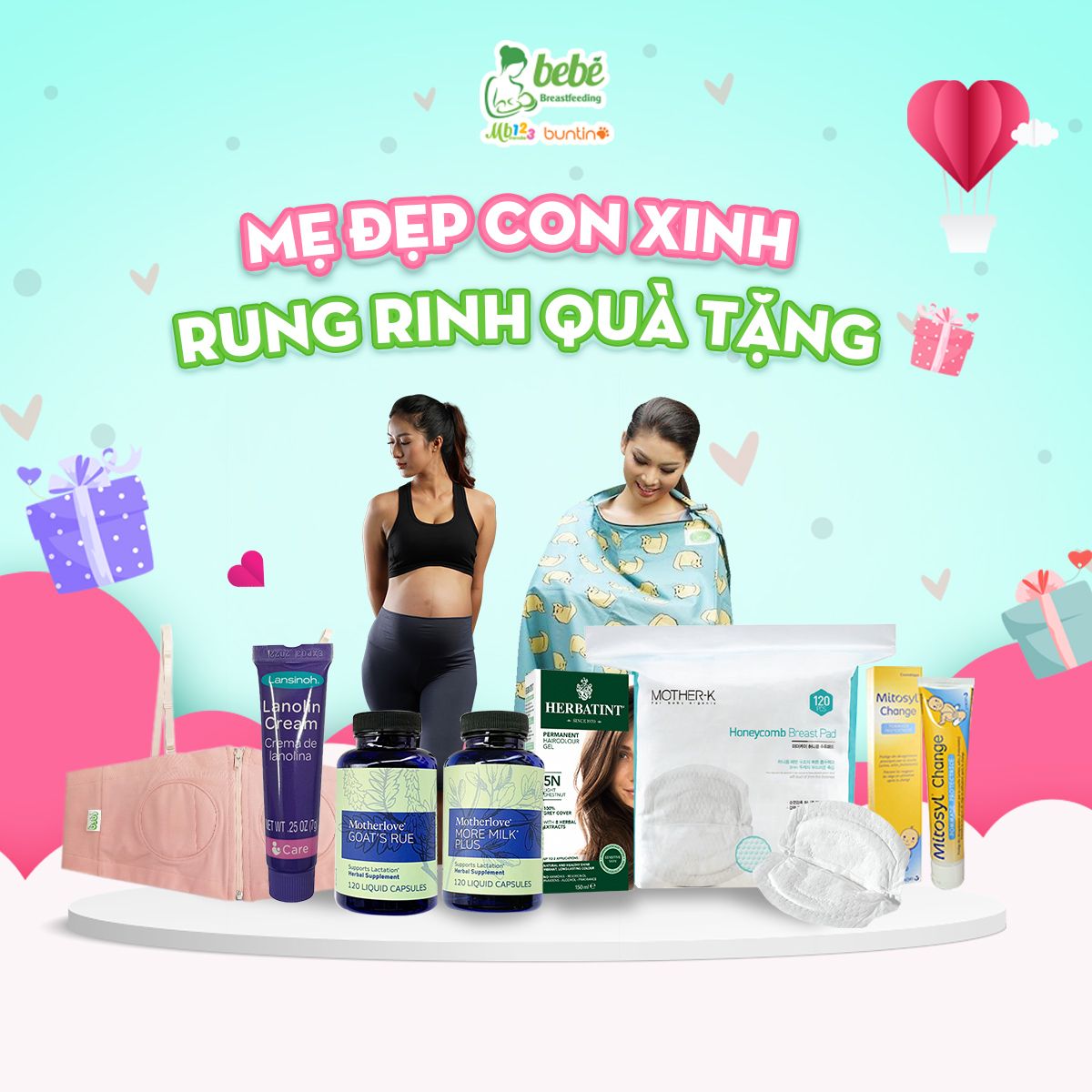 MẸ ĐẸP CON XINH – RINH NGÀN QUÀ HOT